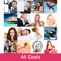 All hypnosis goals pictured as mosaic